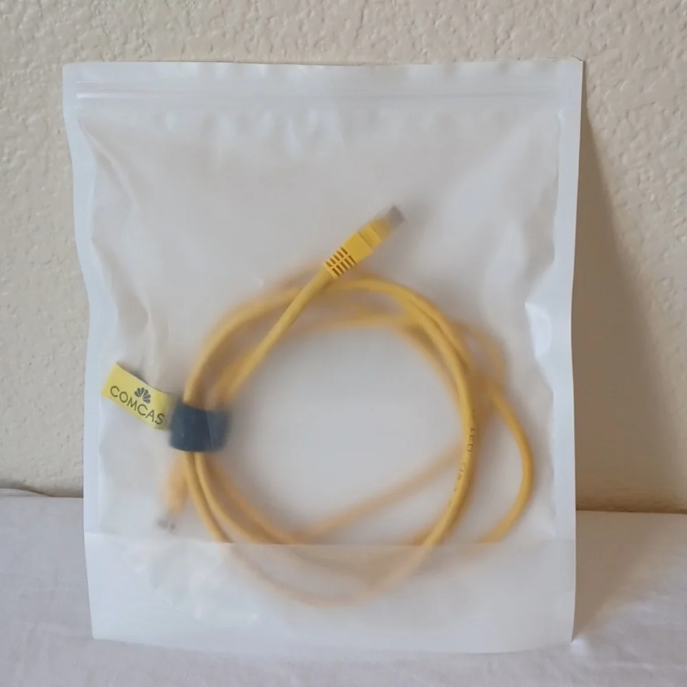Comcast Xfinity Ethernet Cable New in Original Packaging Yellow 6 Feet